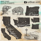 West Coast Click.Stamps - Effects