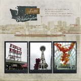 West Coast Word Art Tags 1