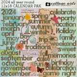 2024 All Year Round Calendar