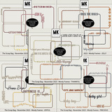 The Scrap Bag - November 2023 - Wordy Frames - BUNDLE