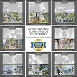 Artistic License Super Spreads Collection 1 - SLF