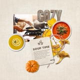 Autumn Flora & Fauna Word Art