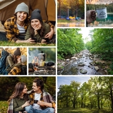 Classic Collage Full Bleed 8 Photos