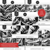 Watercolor Toolbox Variety Bundle 1