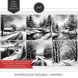 Watercolor Toolbox - Winter 1