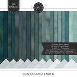 Blue Color Blends Bundle