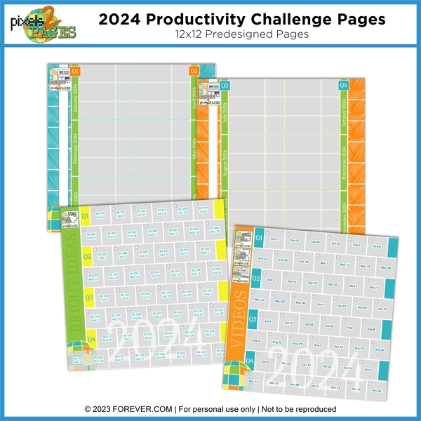 2024 p2P Productivity Challenge Templates