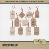 Christmas Kraft Tags