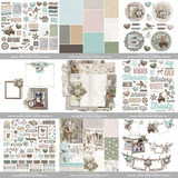 Vintage Winter Woods Scrapbooking Bundle