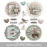 Vintage Winter Woods Scrapbooking Bundle