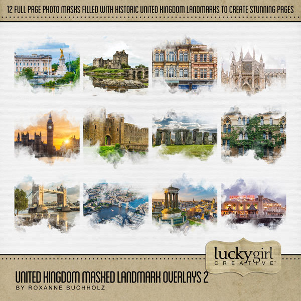 United Kingdom Overlays Bundle | Digital Art