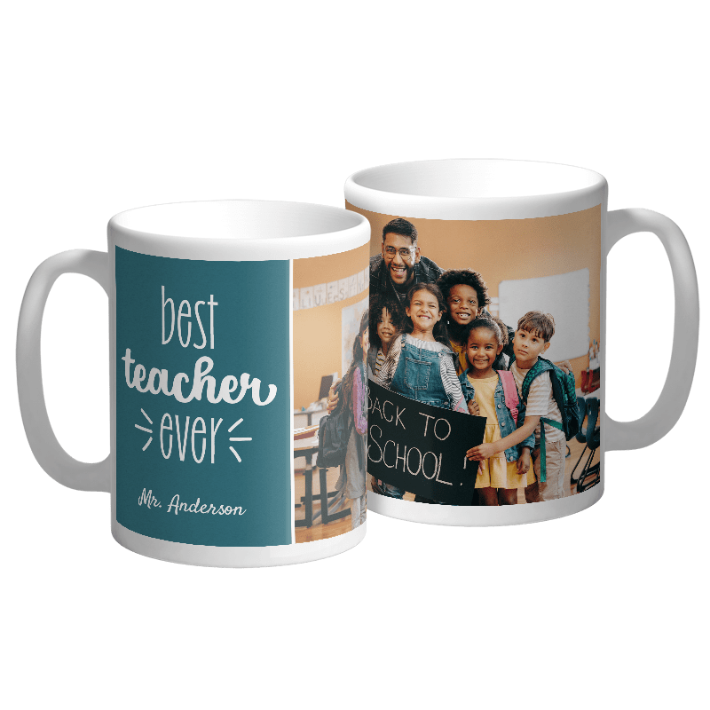 Best Teacher Ever Mug | Photo Mug | FOREVER.com