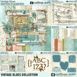 Vintage Blues AlphaSet