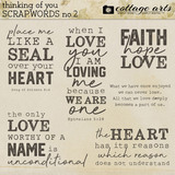 Thinking of You Scrap.Words 2