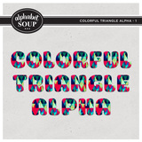 Colorful Triangle Alpha - 1