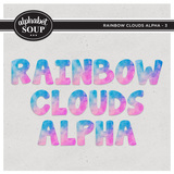 Rainbow Clouds Alpha - 3