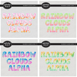 Rainbow Clouds Alpha Bundle