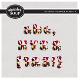 Colorful Triangle Alpha - 4