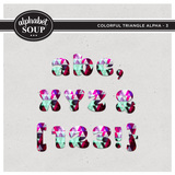 Colorful Triangle Alpha - 3