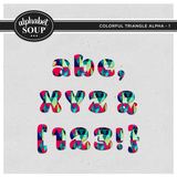 Colorful Triangle Alpha - 1