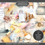 Atelier Art - Baker's Dozen - Baking Fundamentals Accents