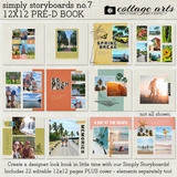 Simply Storyboards 7 - 12x12 Pre-designed Book
