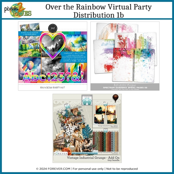 Over the Rainbow Distribution 1b