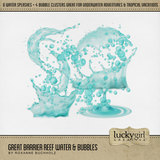 Great Barrier Reef Water & Bubbles