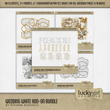 Wedding White Add-On Bundle