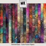 Stained Glass - Color Fusion Papers