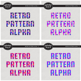 Retro Pattern Alpha Bundle