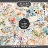Atelier Art - Sea Dreams Seashell Accents