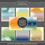 Atelier Art - Sea Dreams Ombre Watercolor Papers