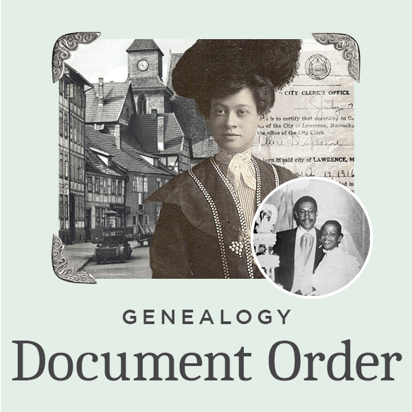 Genealogy Document Order