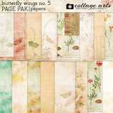 Butterfly Wings 5 Page Pak