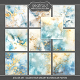 Atelier Art - Golden Hour Dreamy Watercolor Papers
