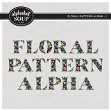 Floral Pattern Alpha - 1