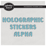 Holographic Stickers Alpha - 1