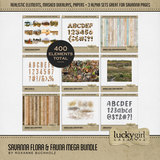 Savanna Flora & Fauna Mega Bundle