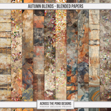 Autumn Blends Paper Bundle