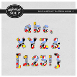 Bold Abstract Pattern Alpha - 1