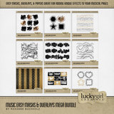Music Easy Masks & Overlays Mega Bundle