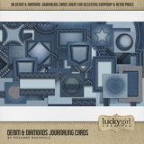 Denim & Diamonds Journaling Cards