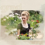 Watercolored Brown & Cream