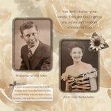 Watercolored Brown & Cream