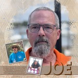 Watercolored Brown & Cream