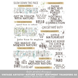 Vintage Artistry Nature Study Scrapbooking Bundle 03