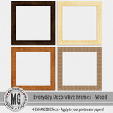 Everyday Decorative Frames - Wood