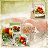 Autumn Stitches AlphaSet 4-Pak