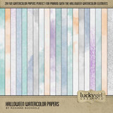 Halloween Watercolor Bundle